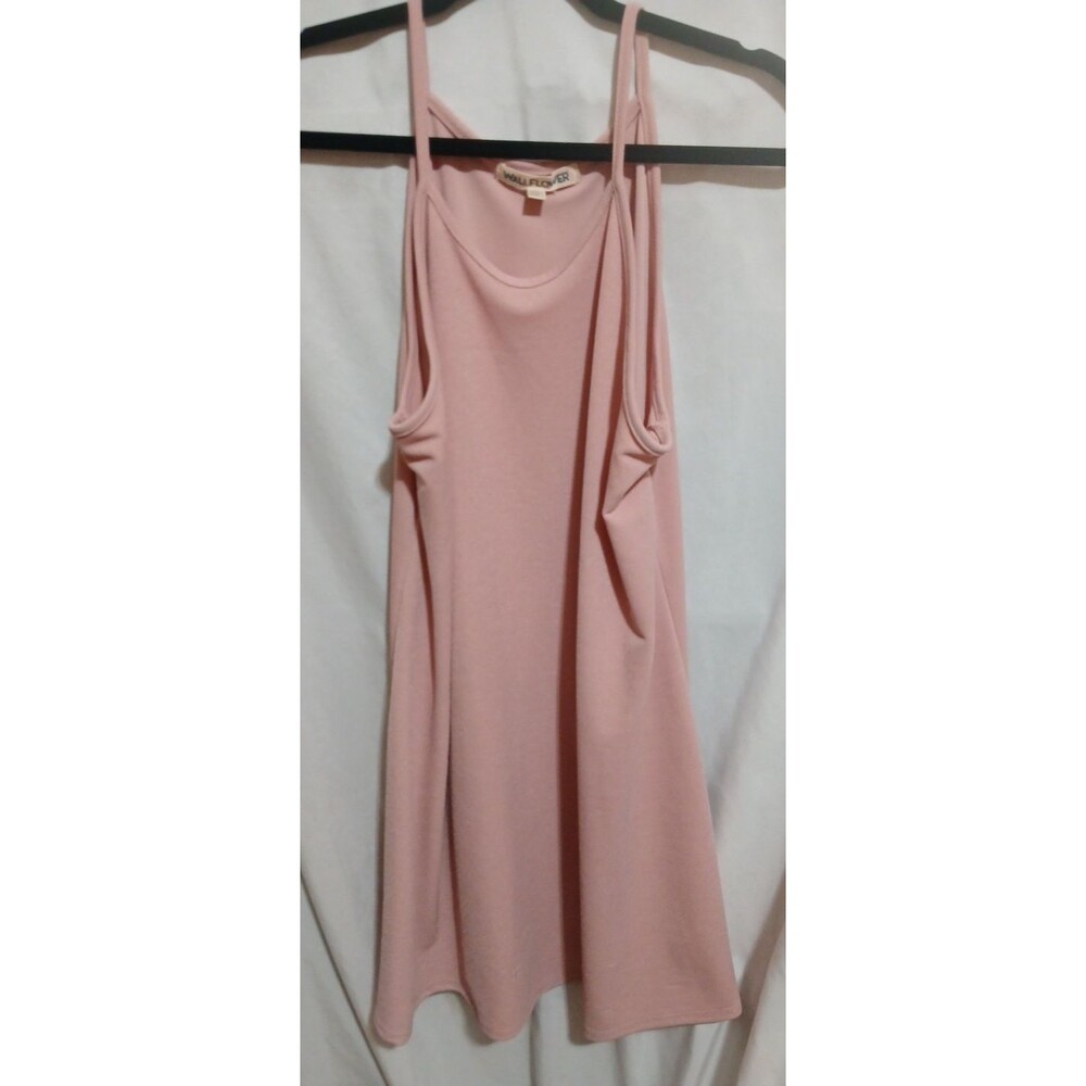 Wallflower Women's Size Large Pink Tank Style Shift Dress